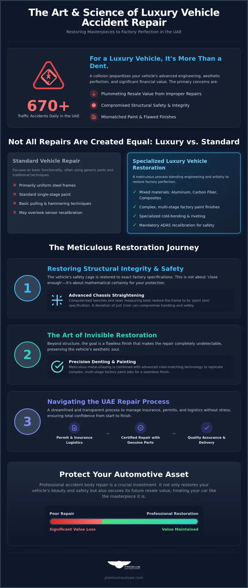 The Definitive Guide to Accident Body Repairs for Luxury Vehicles in the UAE